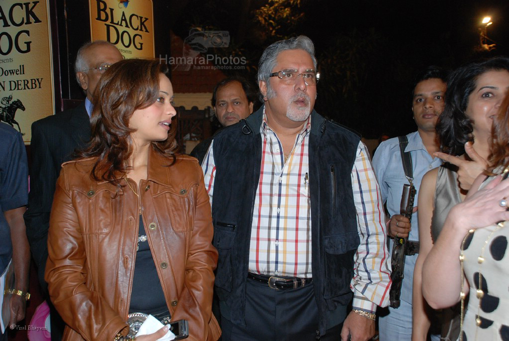 Sneha Ullal, Dr. Vijay Mallya at Fashion show at McDowell's Derby on